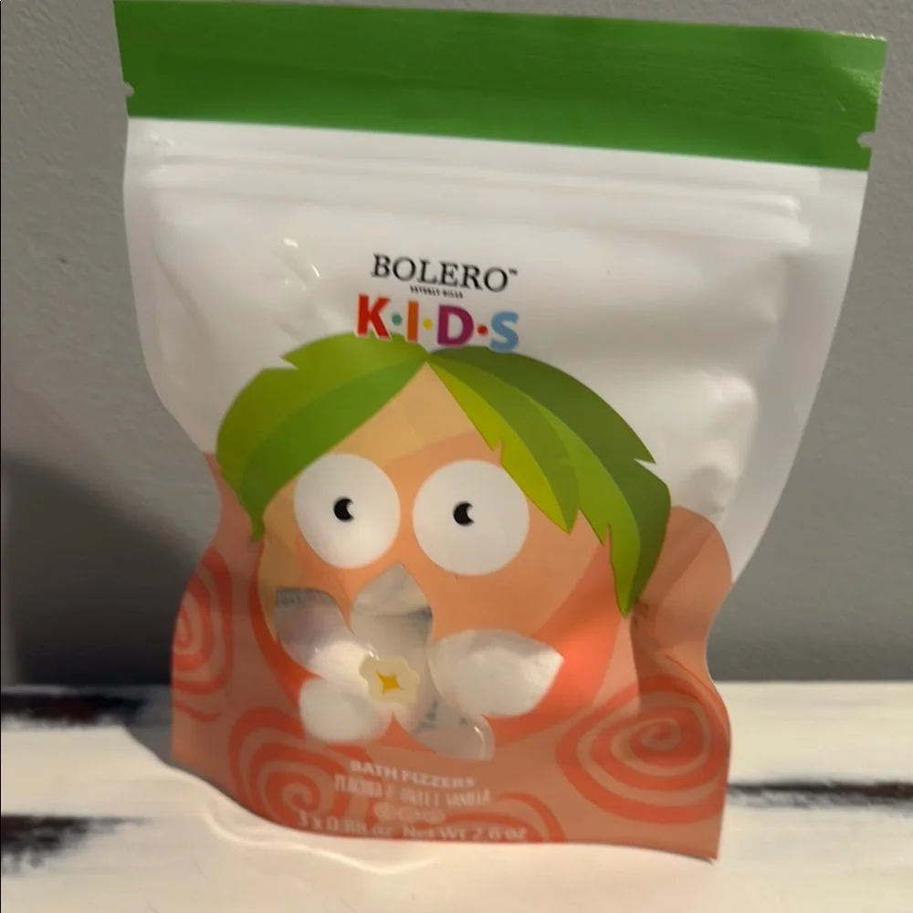 1- 3pk bath fizzers for kids